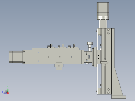 120200端面探伤组件-LXYC-BOSS右视缩略图
