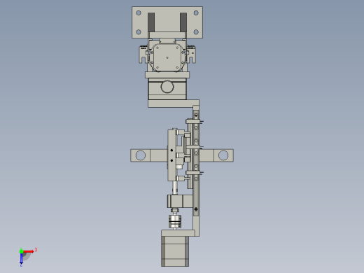 120200端面探伤组件-LXYC-BOSS俯视缩略图