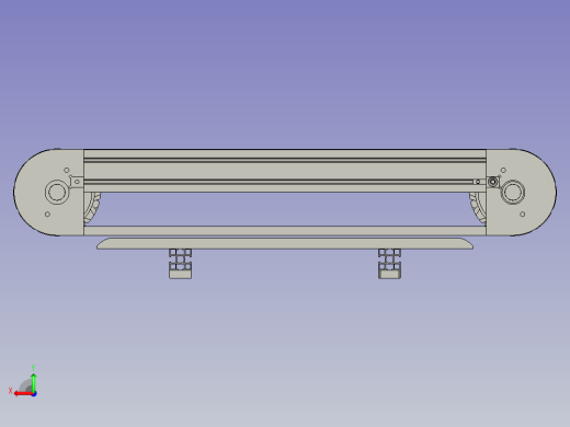 链板输送线装配后视缩略图