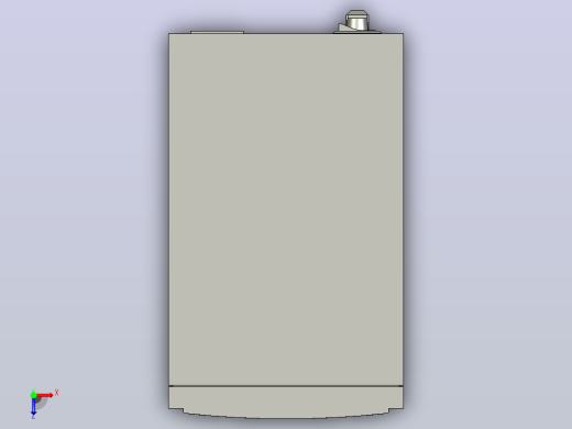 TM-0.5～1.5自动交流稳压器三维模型202101俯视缩略图