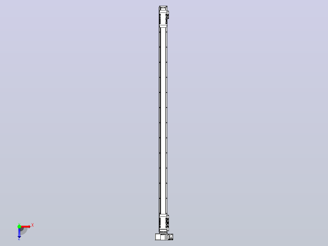 皮带直线轴双滑块型TPA-GCBS-50-P42-L600-LU-M10-N3俯视图