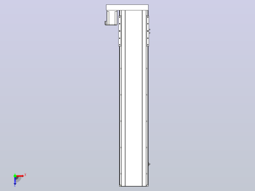 MTH22标准螺杆滑台[MTH22-L#-1000-BL-P75-C3]俯视缩略图