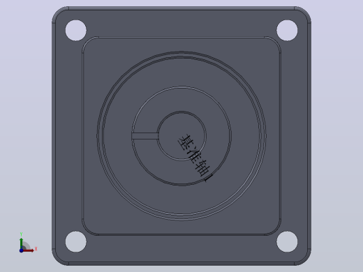 ZDR精密行星78ZR二级后端盖前视缩略图