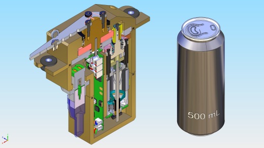 坚固型位置伺服器3D数模图纸 STP格式缩略图