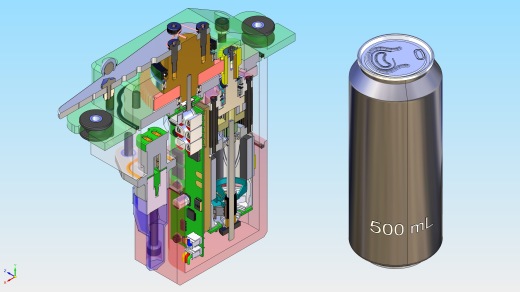 坚固型位置伺服器3D数模图纸 STP格式缩略图