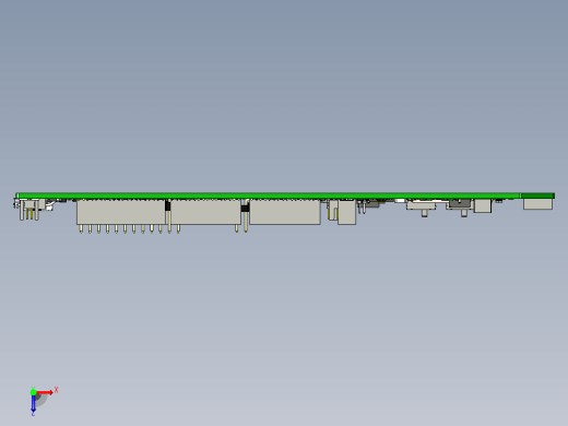 半导体nRF9160 SiP原型开发板俯视缩略图