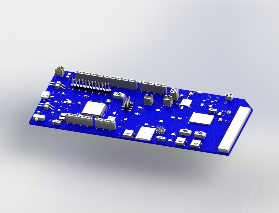 半导体nRF9160 SiP原型开发板