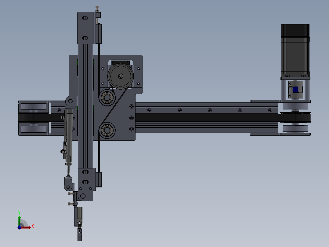 robot-2-axis SW STP前视图