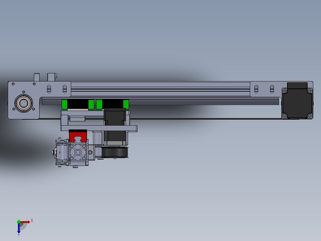 robot-2-axis SW STP俯视图