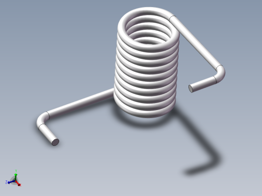 扭簧3D模型