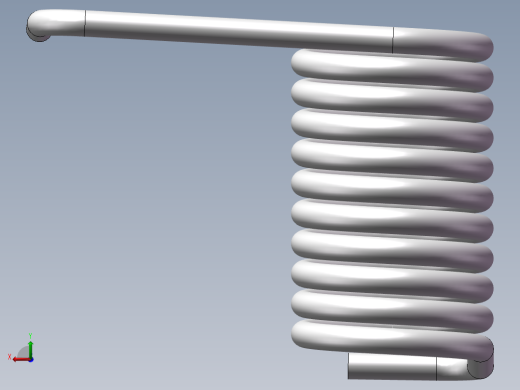 扭簧3D模型后视缩略图