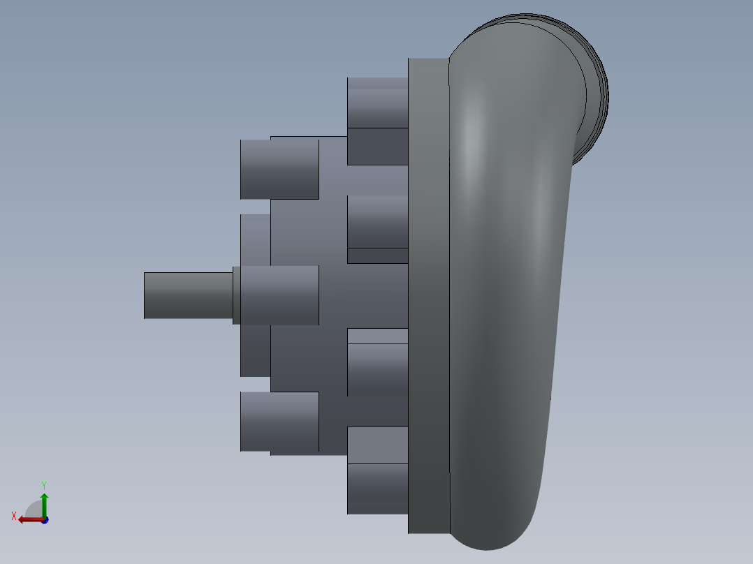 帕克斯顿离心增压器后视图