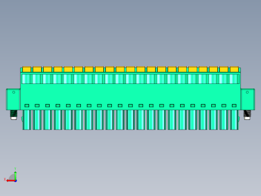 DEGSON 15EDG（公头） 3.5mm 螺钉锁紧，插拔式接线端子 FullPack-15EDGKDM-3.5-21P-14-00AH后视缩略图