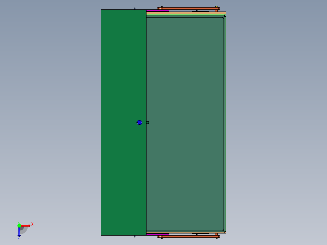 学习学生书桌床一体折叠桌俯视图