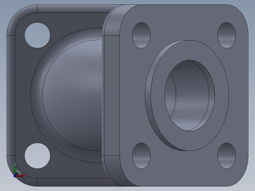 SW建模练习题-practice 67前视缩略图