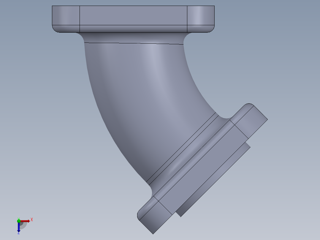 SW建模练习题-practice 67俯视图
