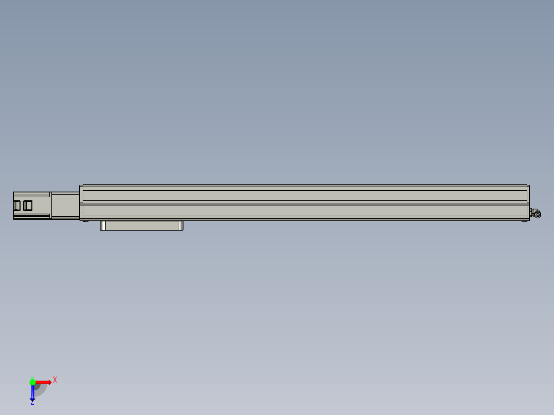 威洛博VC丝杆传动-无尘环境VC22-S950-BC-P75俯视图