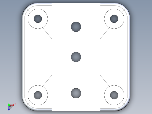 型材-KJN 135X135 BASE PLATE 3842516175俯视缩略图