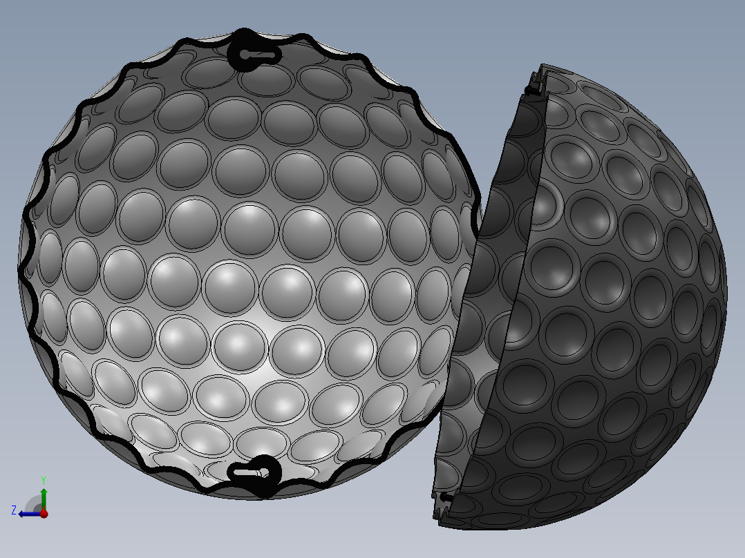 高尔夫球5右视图