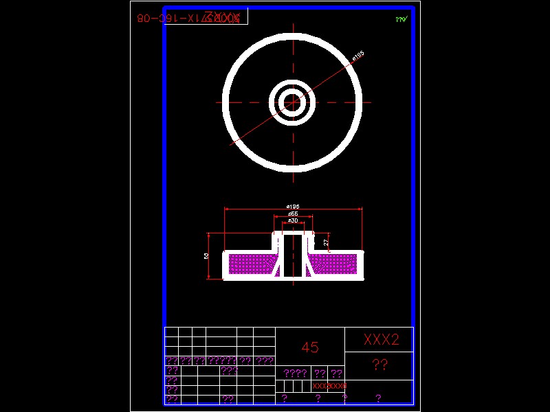 Q343-法兰机械加工工艺及车外圆夹具设计