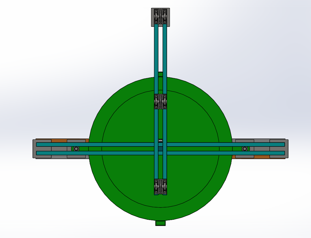 一种容器烘干设备