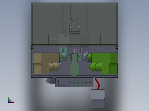 五轴钻床前视缩略图
