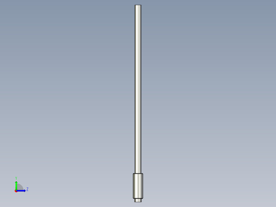 基恩士FU-67Gcore_kc图纸模型左视图