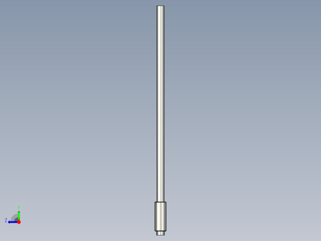基恩士FU-67Gcore_kc图纸模型右视图