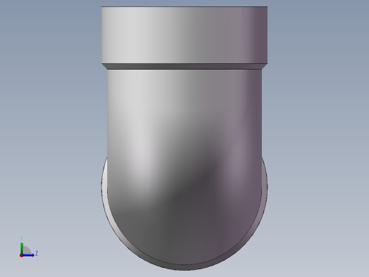 弯头-90°等径 DN8左视缩略图