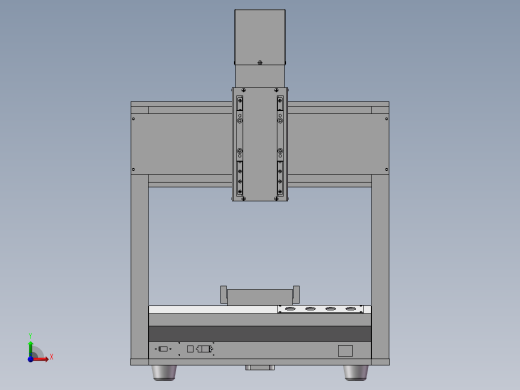 三轴平台前视缩略图