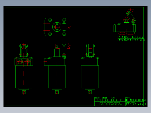 KOSMEKWCE1001-2ACD多系列多零件图纸模型多系列多零件图纸模型