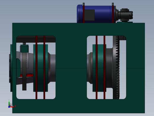 夹紧和自动转位单元前视缩略图