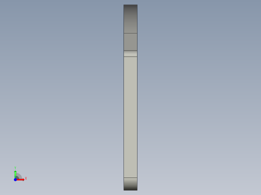 基恩士S-P01bracket_kc图纸模型前视缩略图