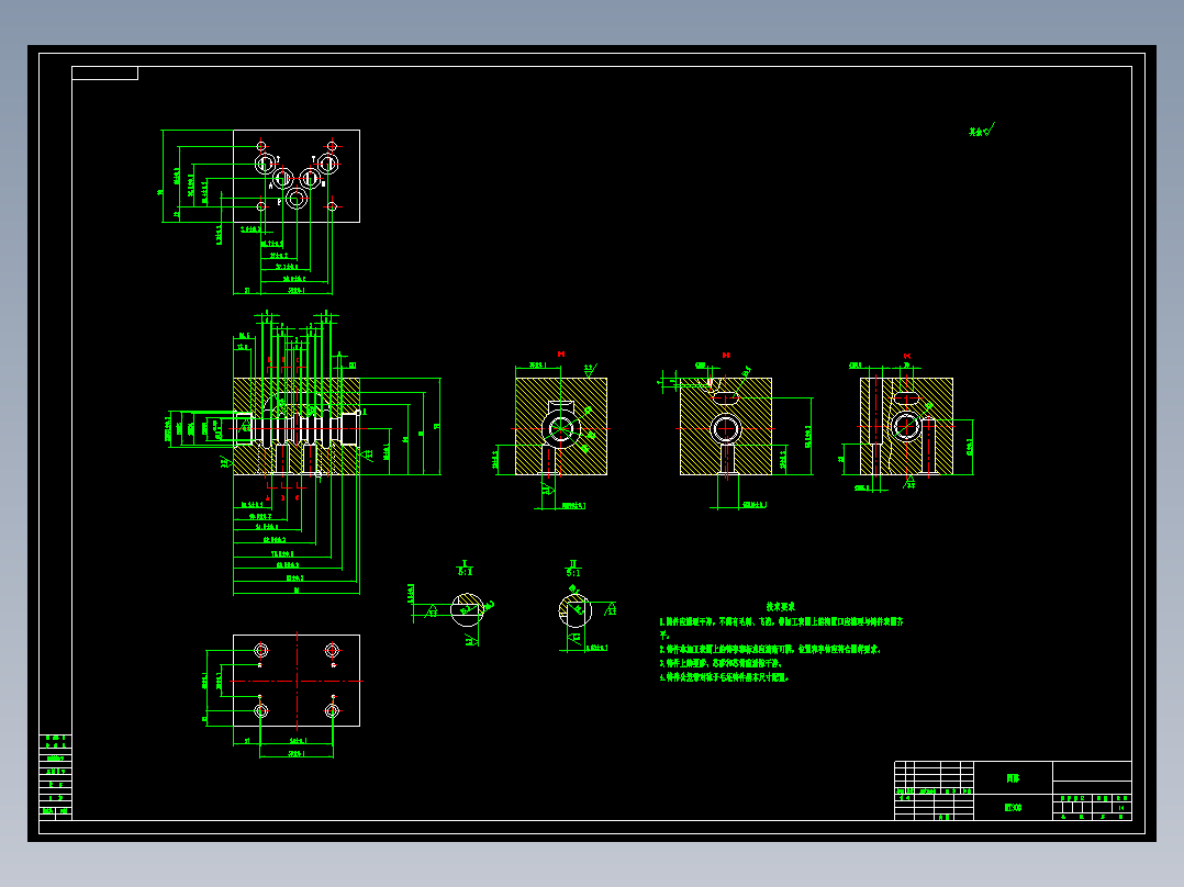 三位四通电磁换向阀设计含CAD+说明书