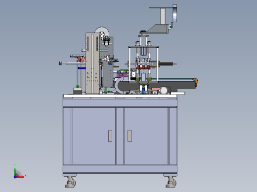 半自动贴胶下料机sw16可编辑前视缩略图