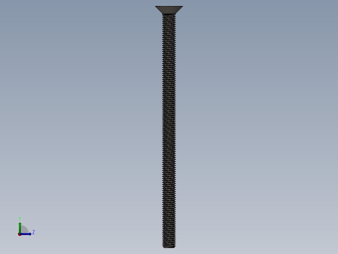 Screw_ISO_10642_M10x180_A2.SLDPRT左视图