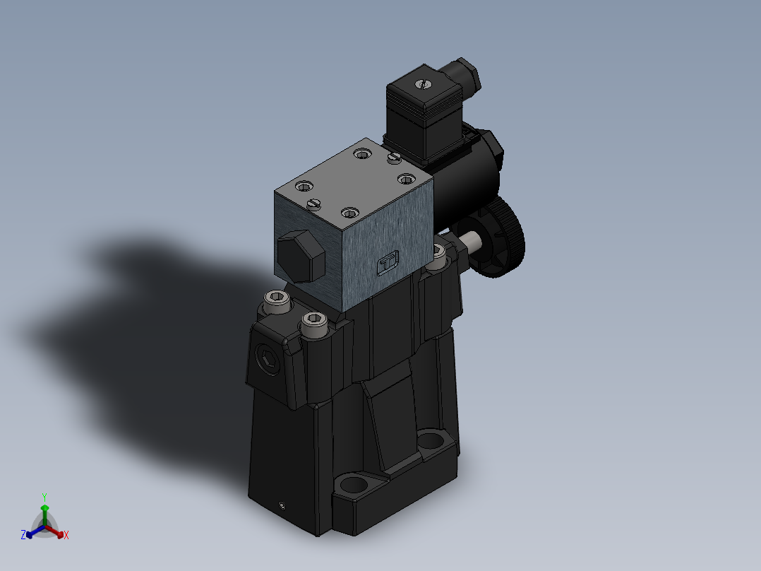 YUKEN EUROPE LTD-S-BSG-03液压元件正等轴测图