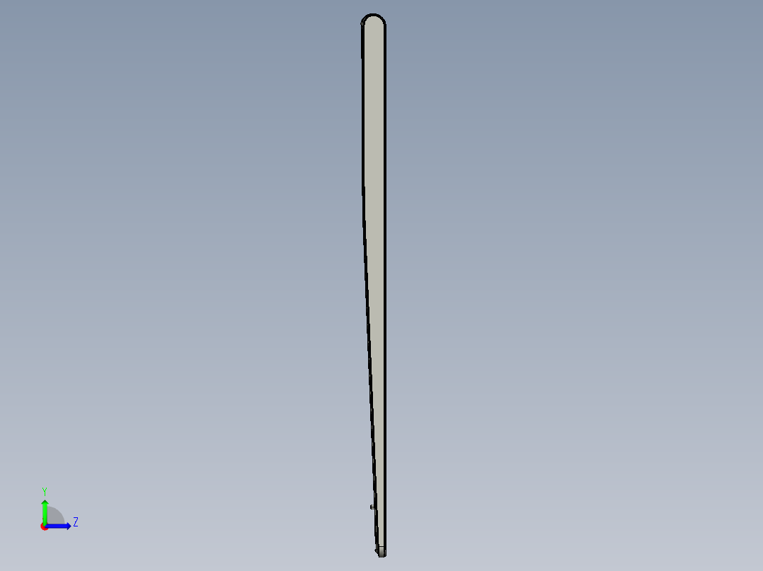 锻压笔记本C壳铣键盘框UG程序模型左视图