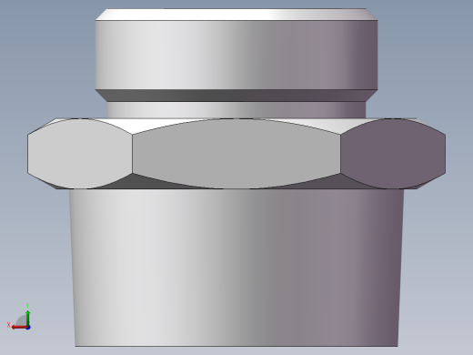 英制锥管螺纹直接头、1CT-36-20SP后视缩略图
