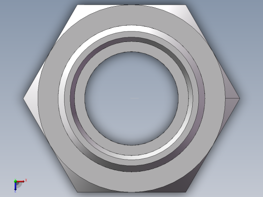 英制锥管螺纹直接头、1CT-36-20SP俯视缩略图