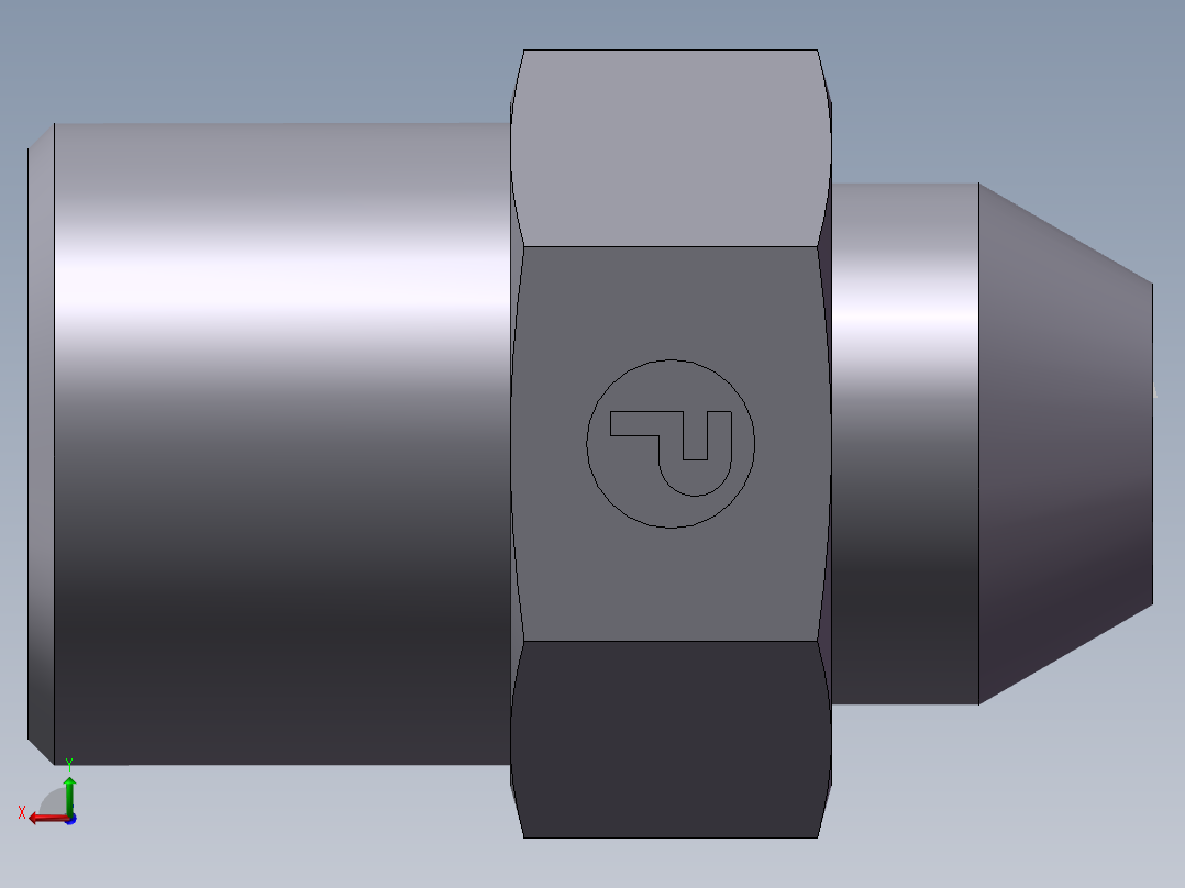 焊接直接头、1DW-16-08后视图