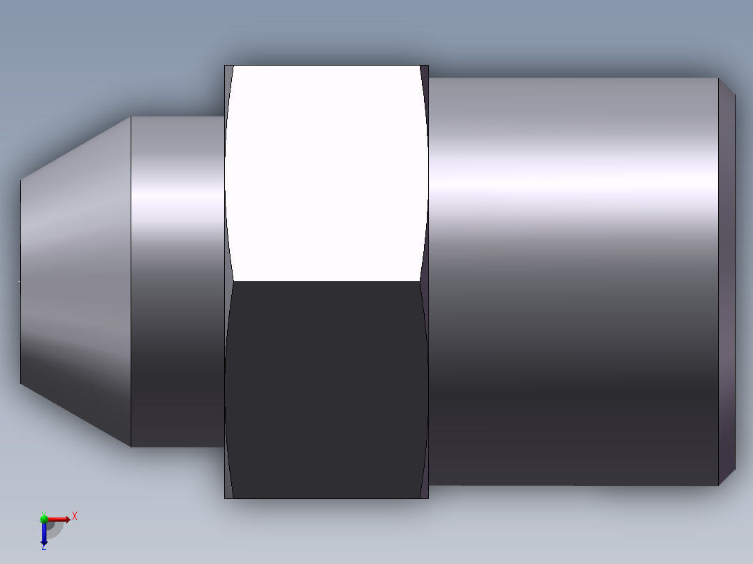 焊接直接头、1DW-16-08俯视图
