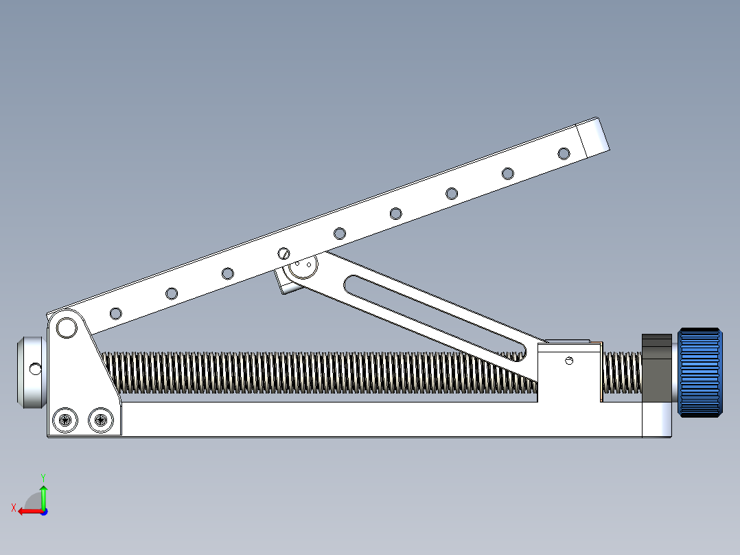 B3003696-倾斜底座 V0后视图