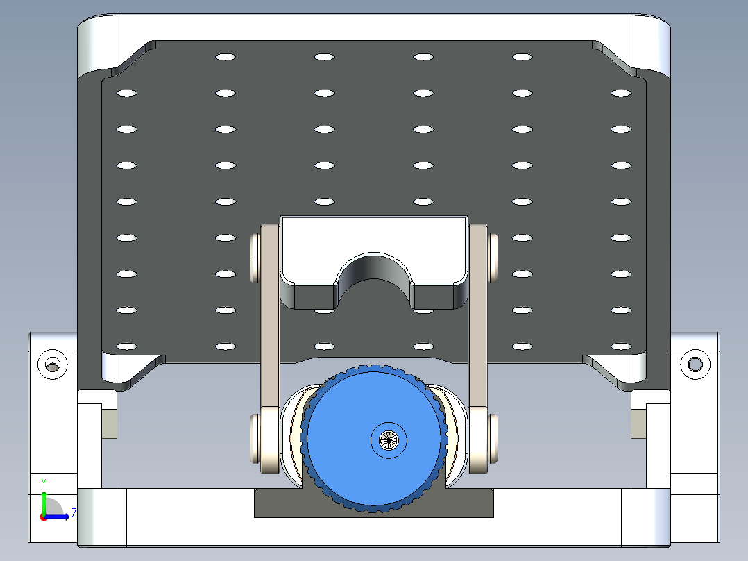 B3003696-倾斜底座 V0左视图