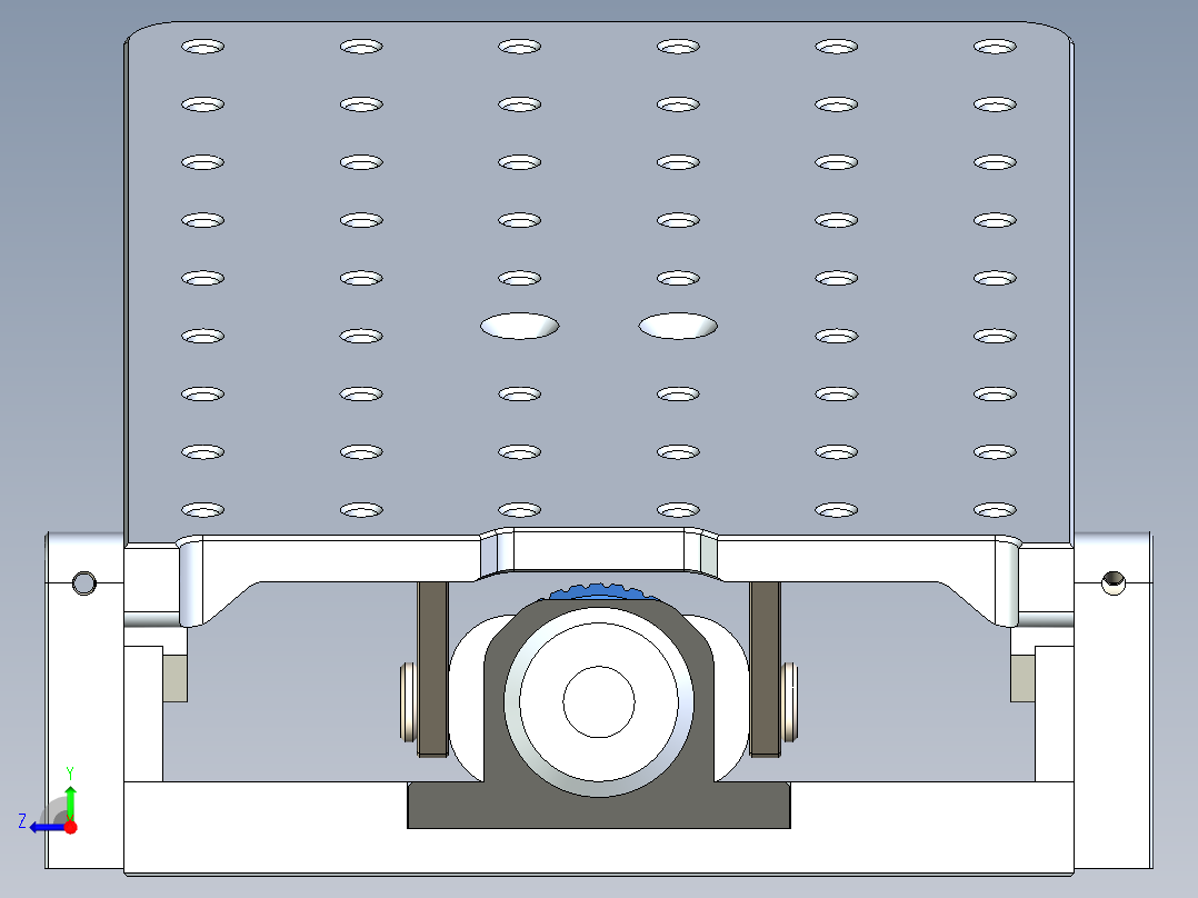 B3003696-倾斜底座 V0右视图
