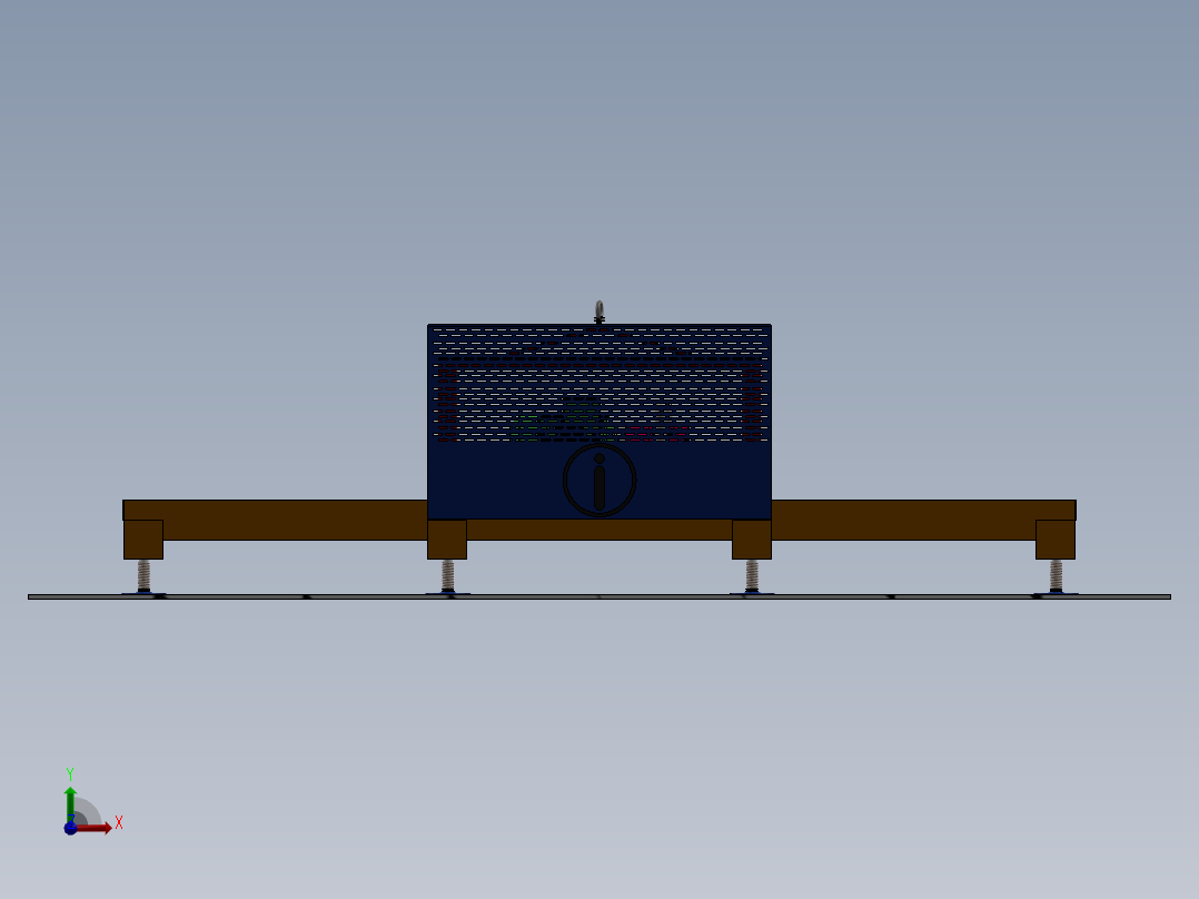 A3003747-真空提升装置薄金属板吸盘前视图