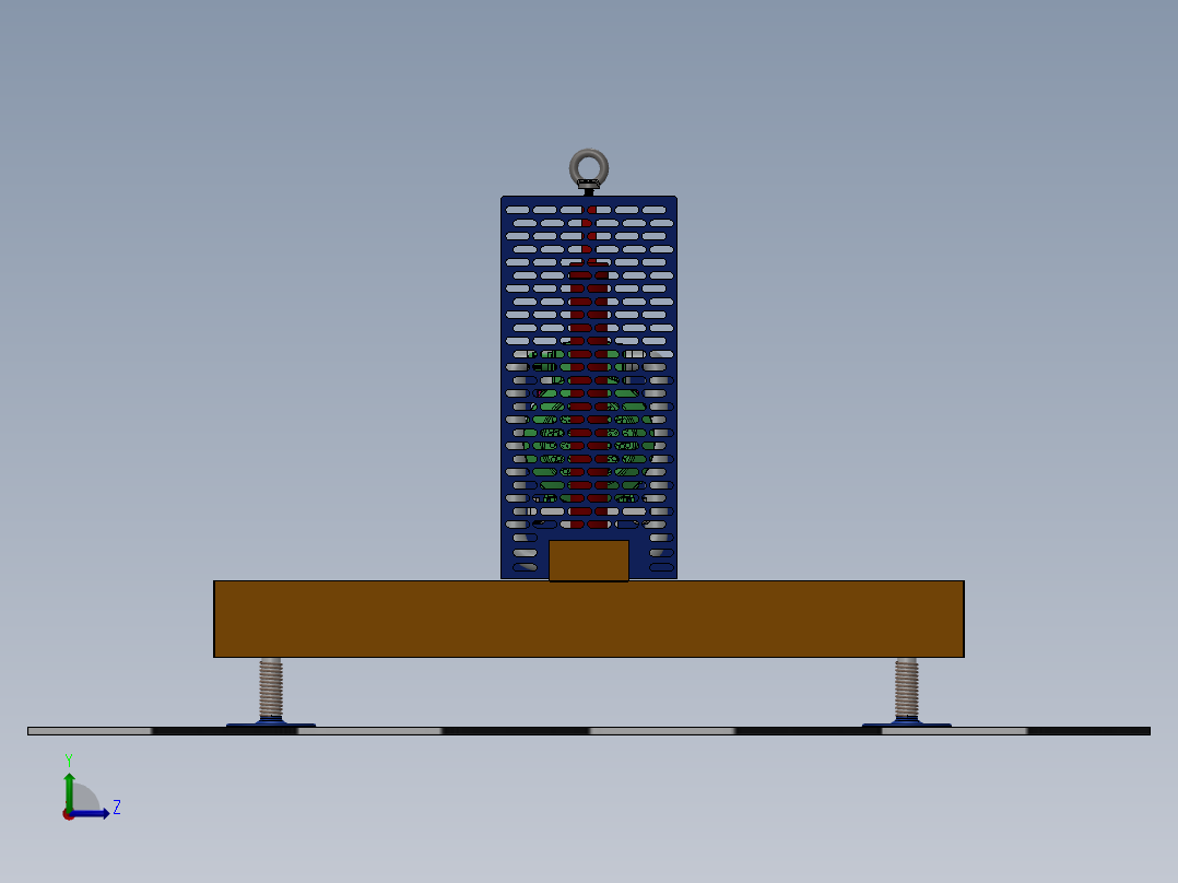 A3003747-真空提升装置薄金属板吸盘左视图