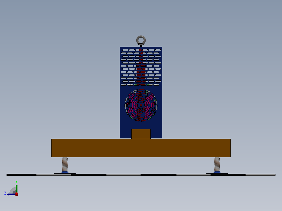 A3003747-真空提升装置薄金属板吸盘右视图