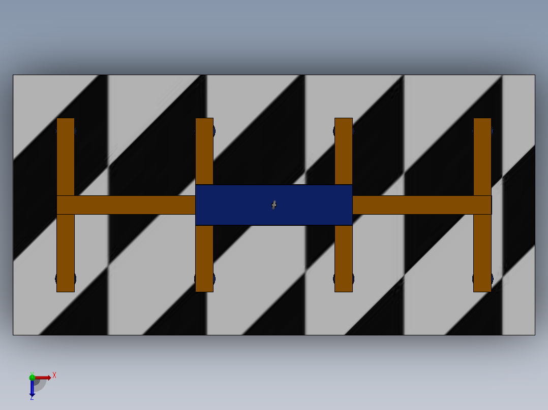 A3003747-真空提升装置薄金属板吸盘俯视图