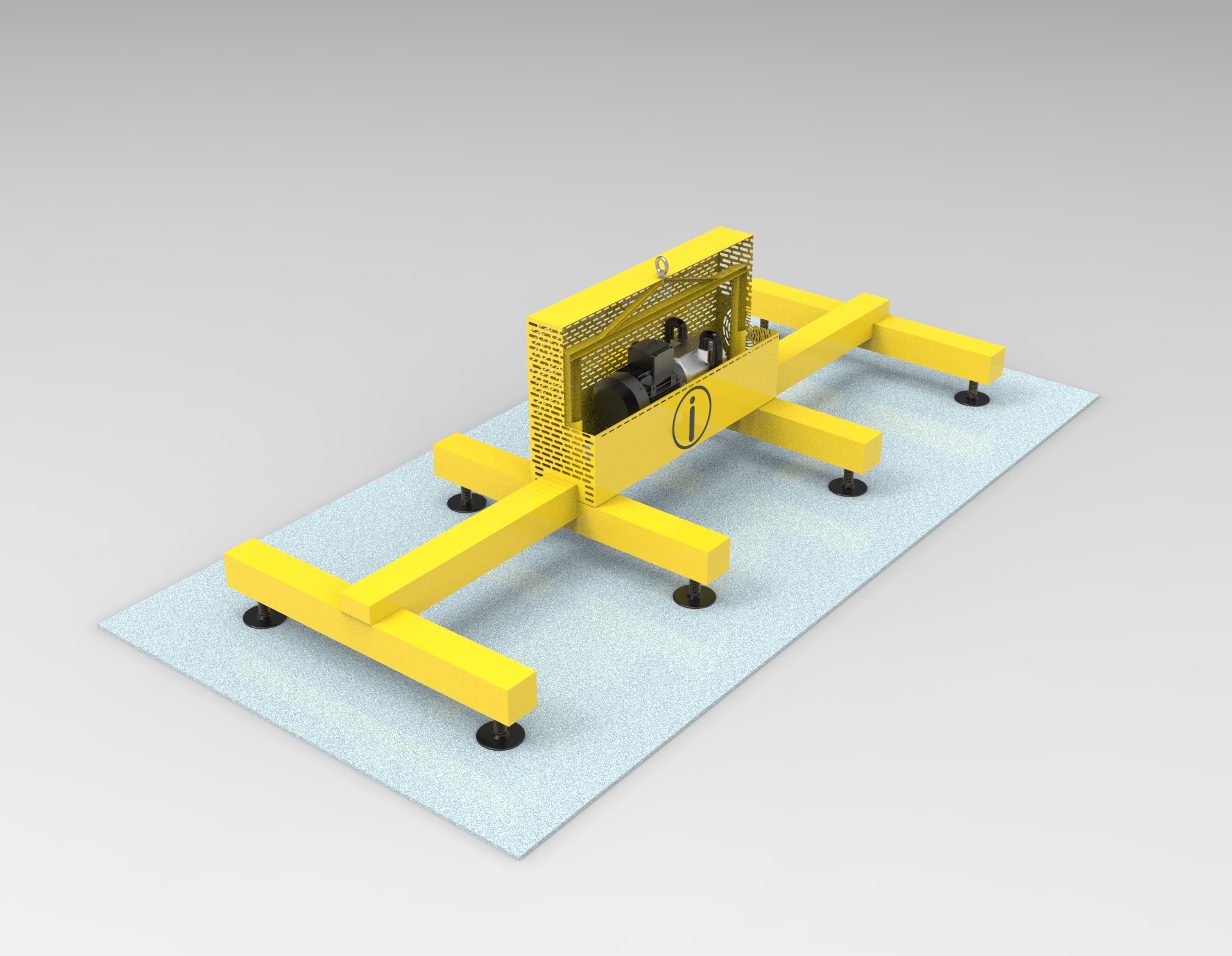 A3003747-真空提升装置薄金属板吸盘